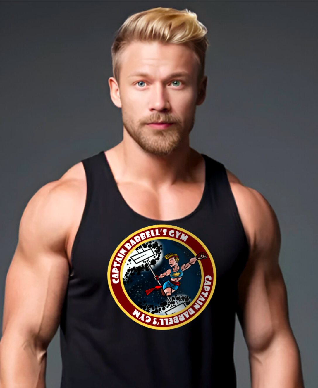 Captain Barbell Tank Top for Men