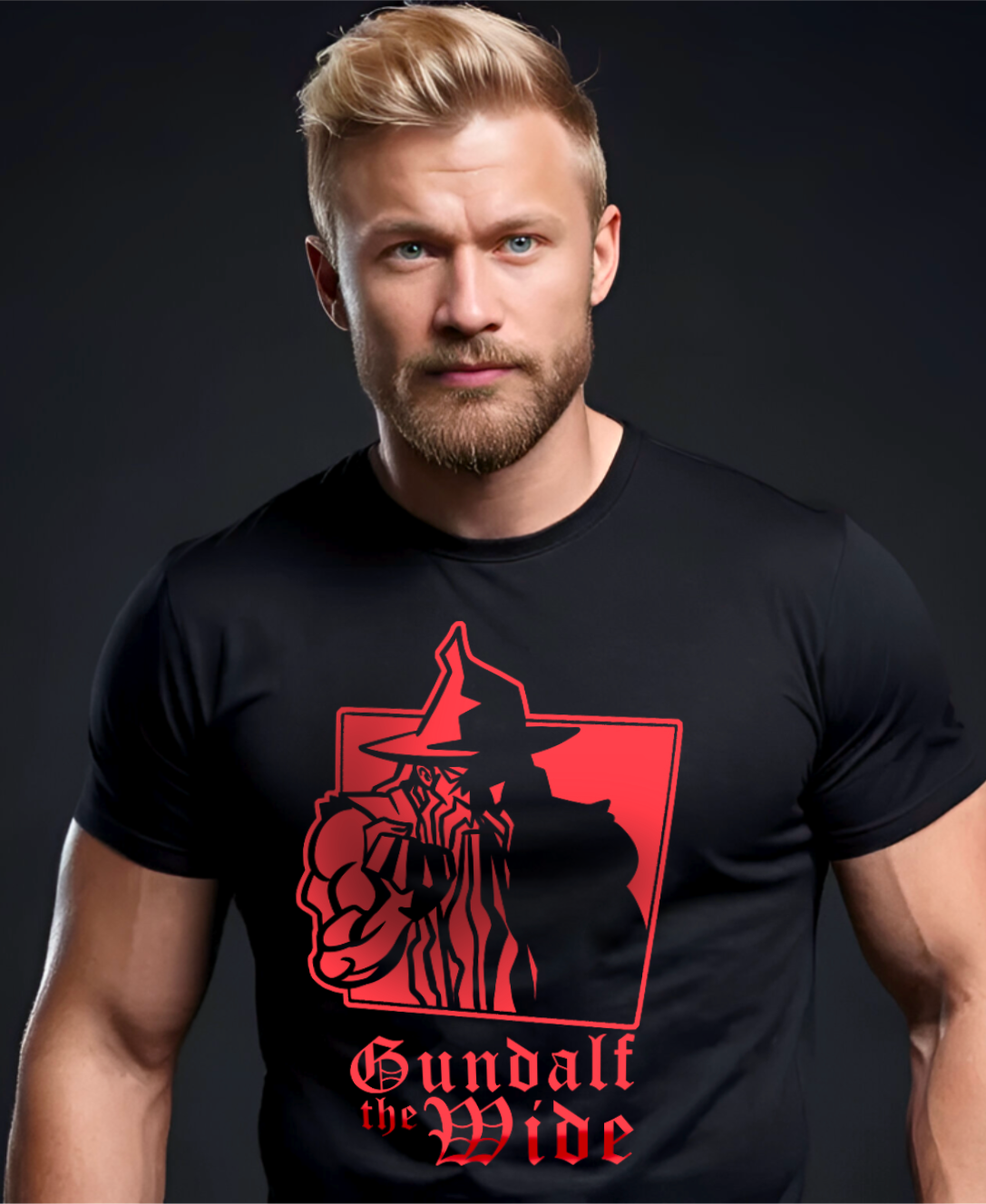 Gundalf the Wide T-Shirt for Men