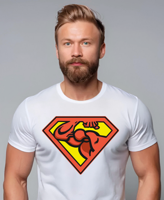 Guns of Steel on White T-shirt for Men