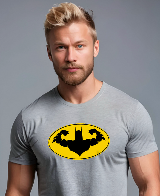 Pump Crusader on Gray T-shirt for Men