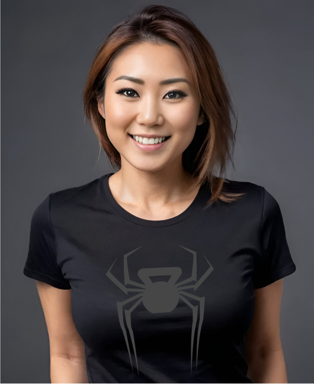 Spider-Pump Noir T-shirt for Women