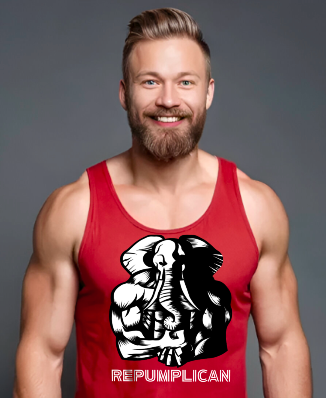 RePUMPlican Tank Top for Men