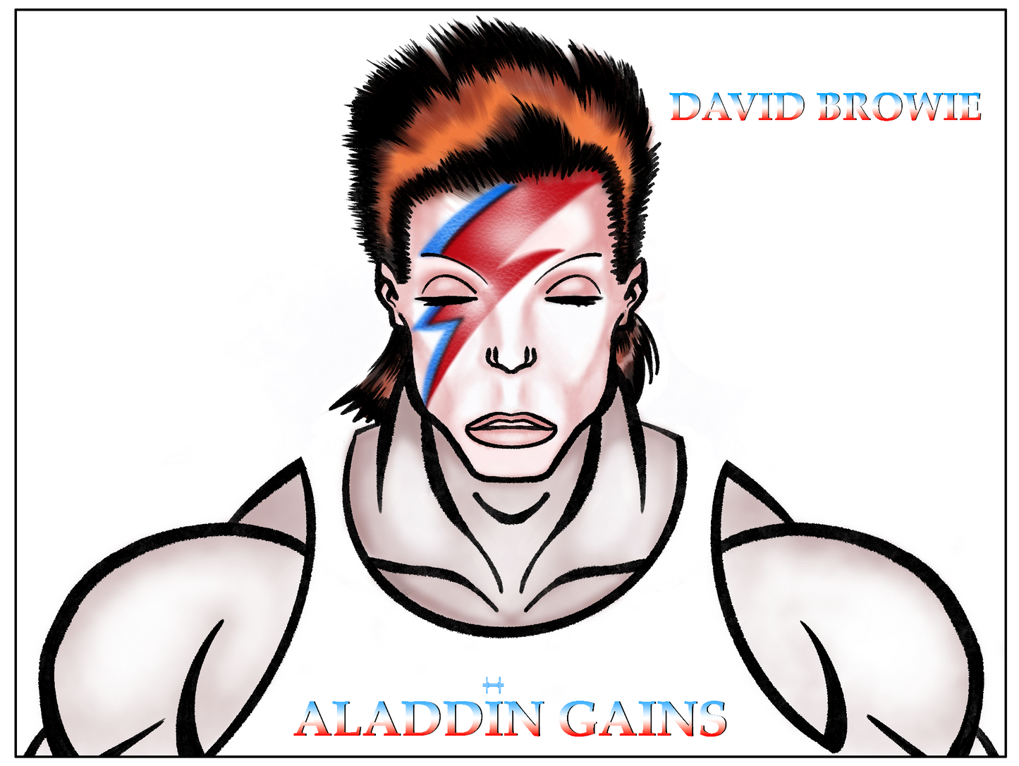 Tank top "David Browie" pour hommes
