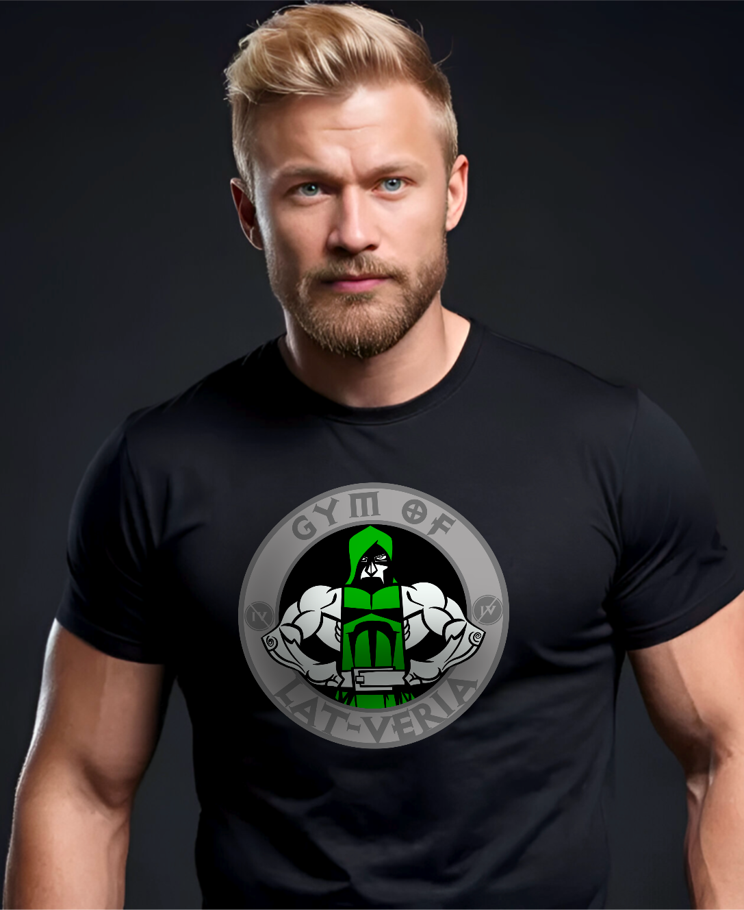 Gym of Lat-veria T-Shirt for Men