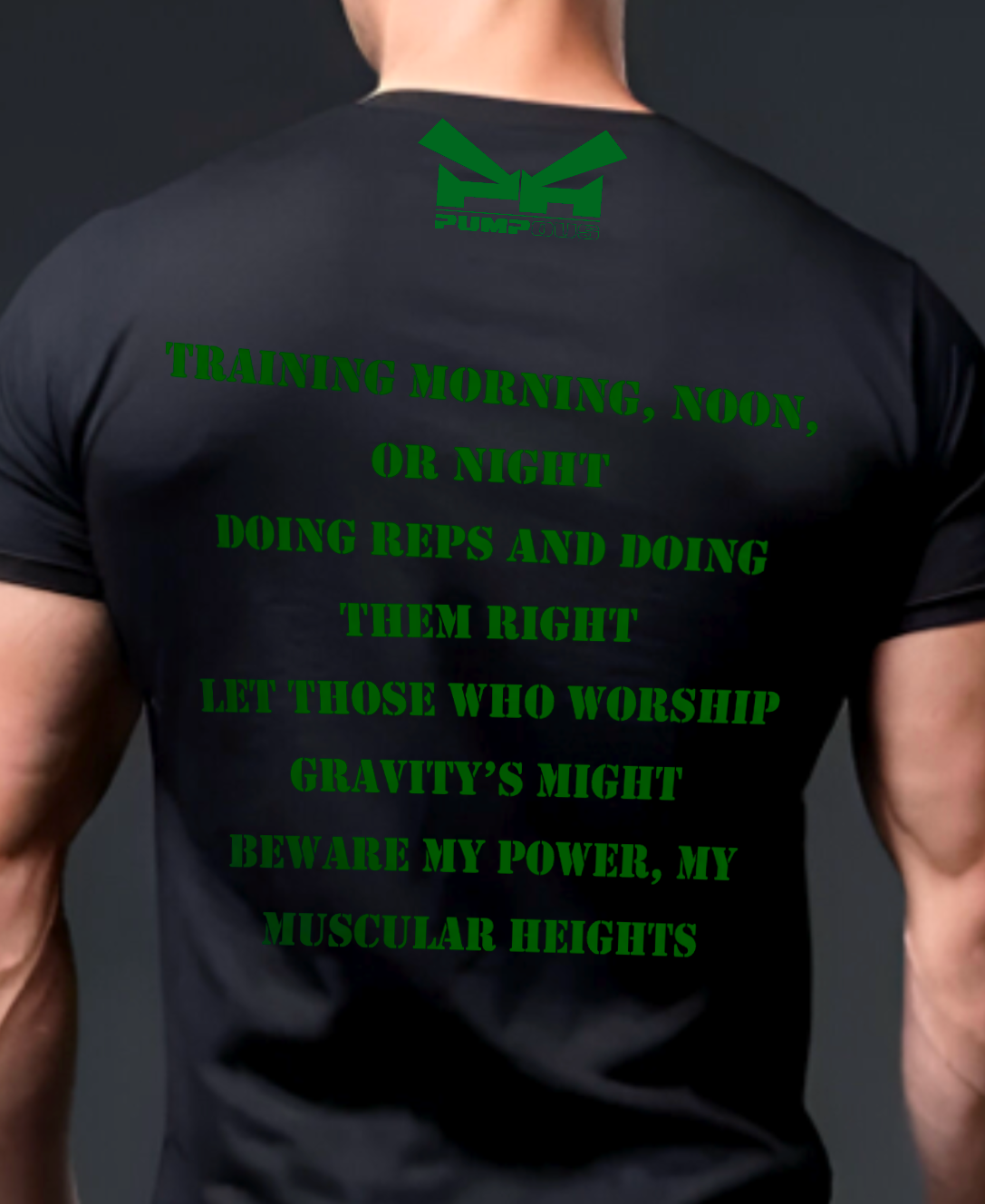 Green Kettlebell T-Shirt for Men