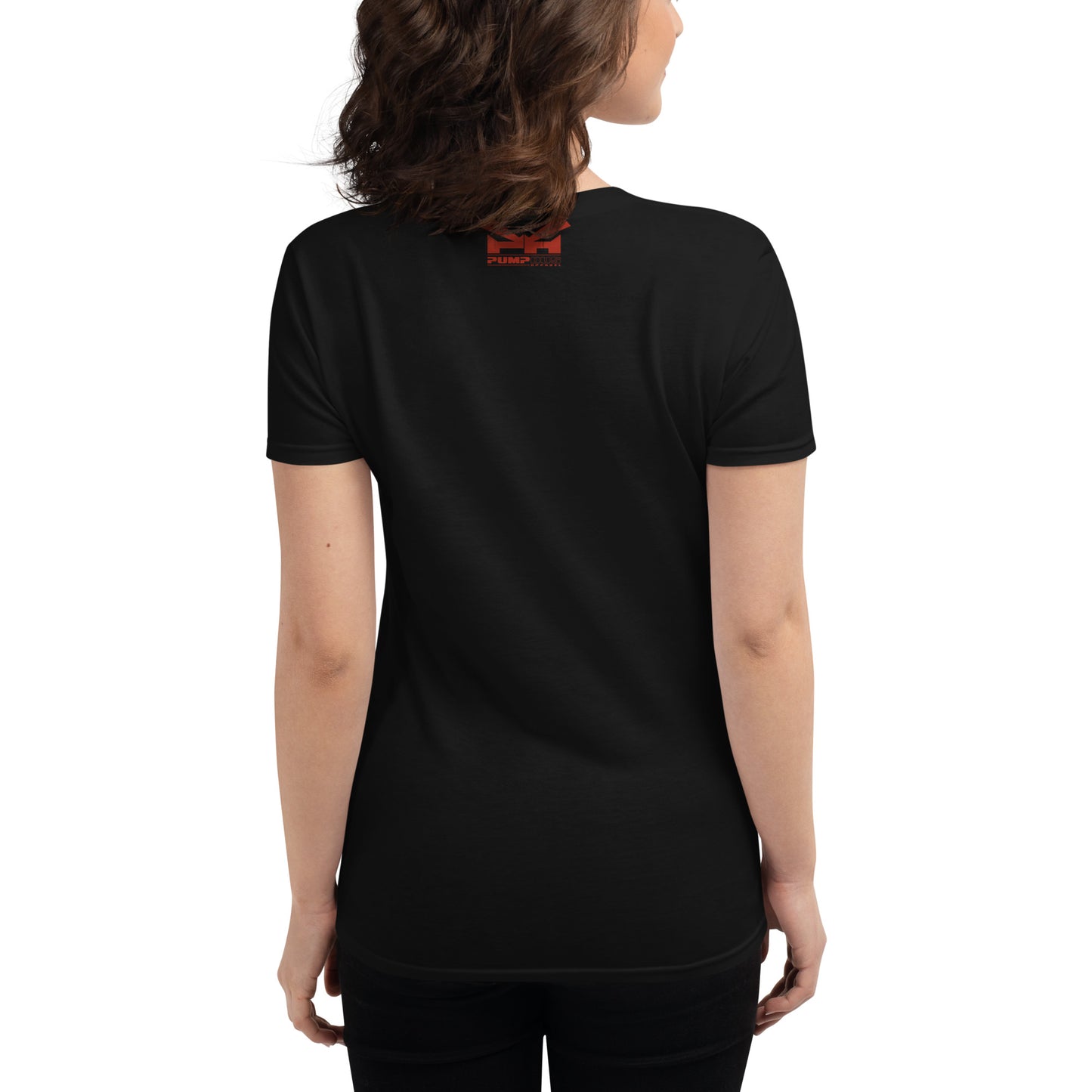 Guns of Steel: The Pump of Tomorrow T-shirt for Women
