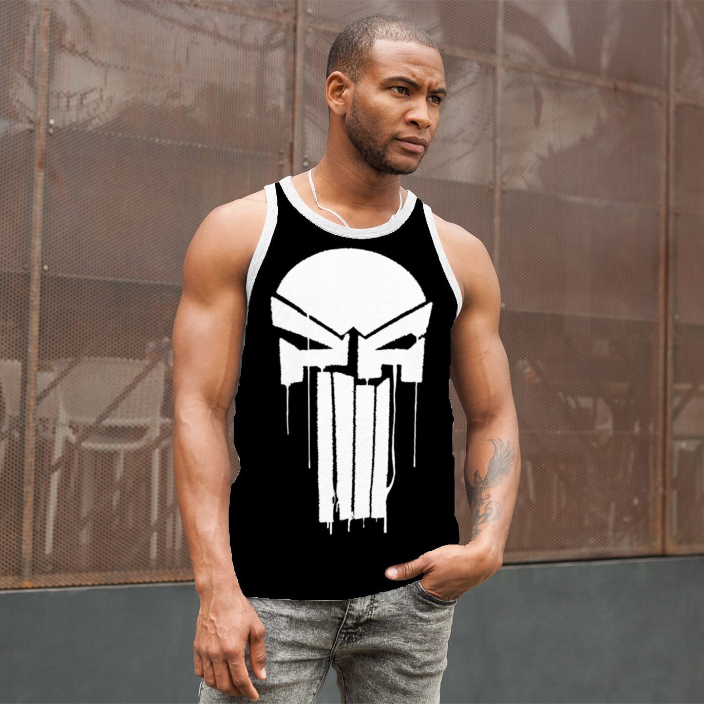 The Pumpnisher Men's U-neck Tank