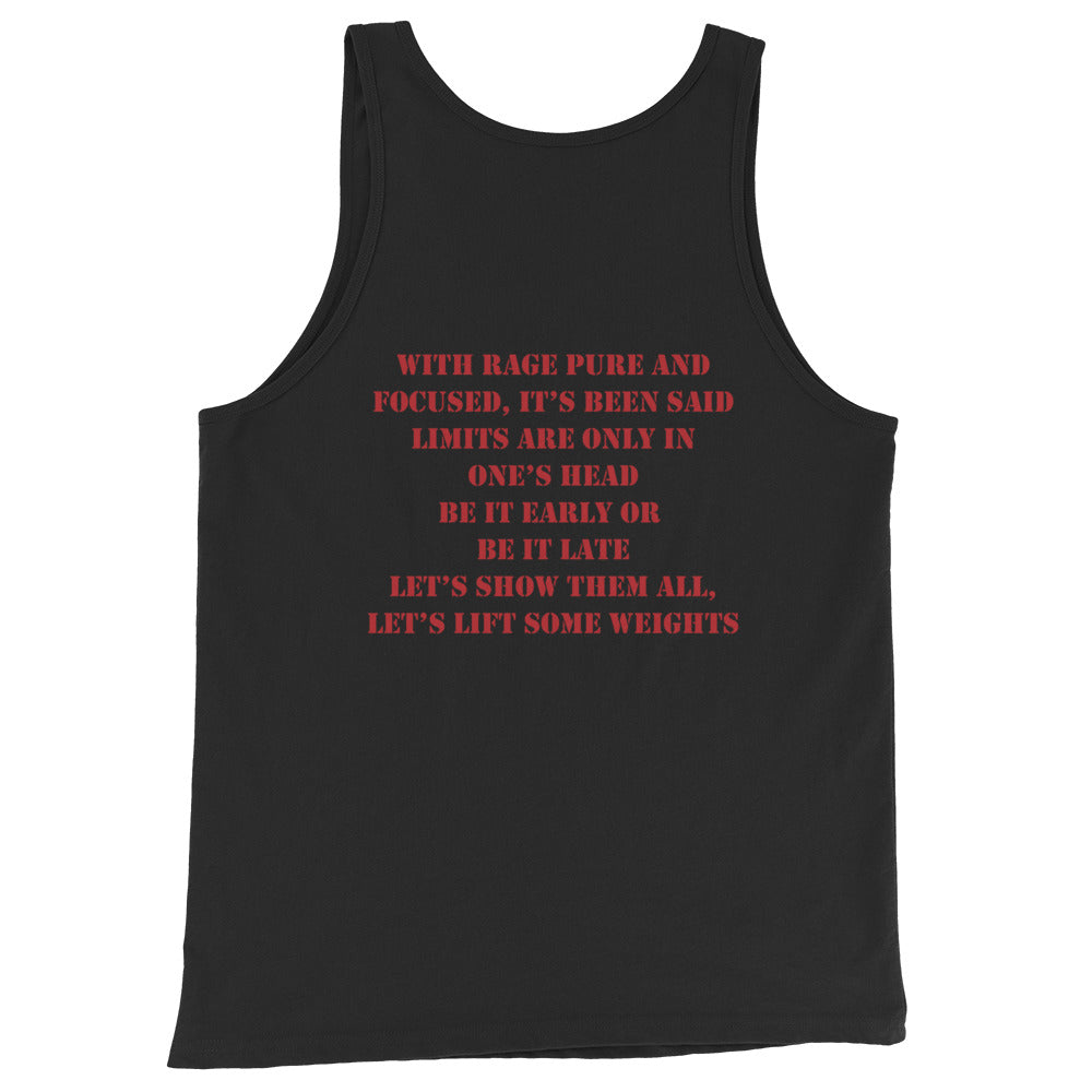 Red Kettlebell Tank Top for Men