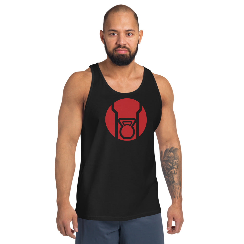 Red Kettlebell Tank Top