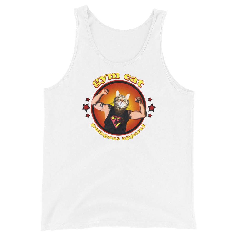 Gym Cat Tank Top for Men