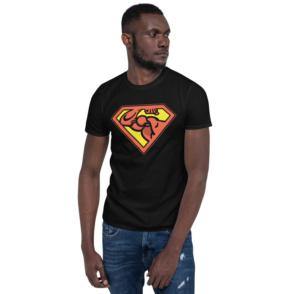 Guns of Steel: The Pump of Tomorrow Short-Sleeve T-Shirt