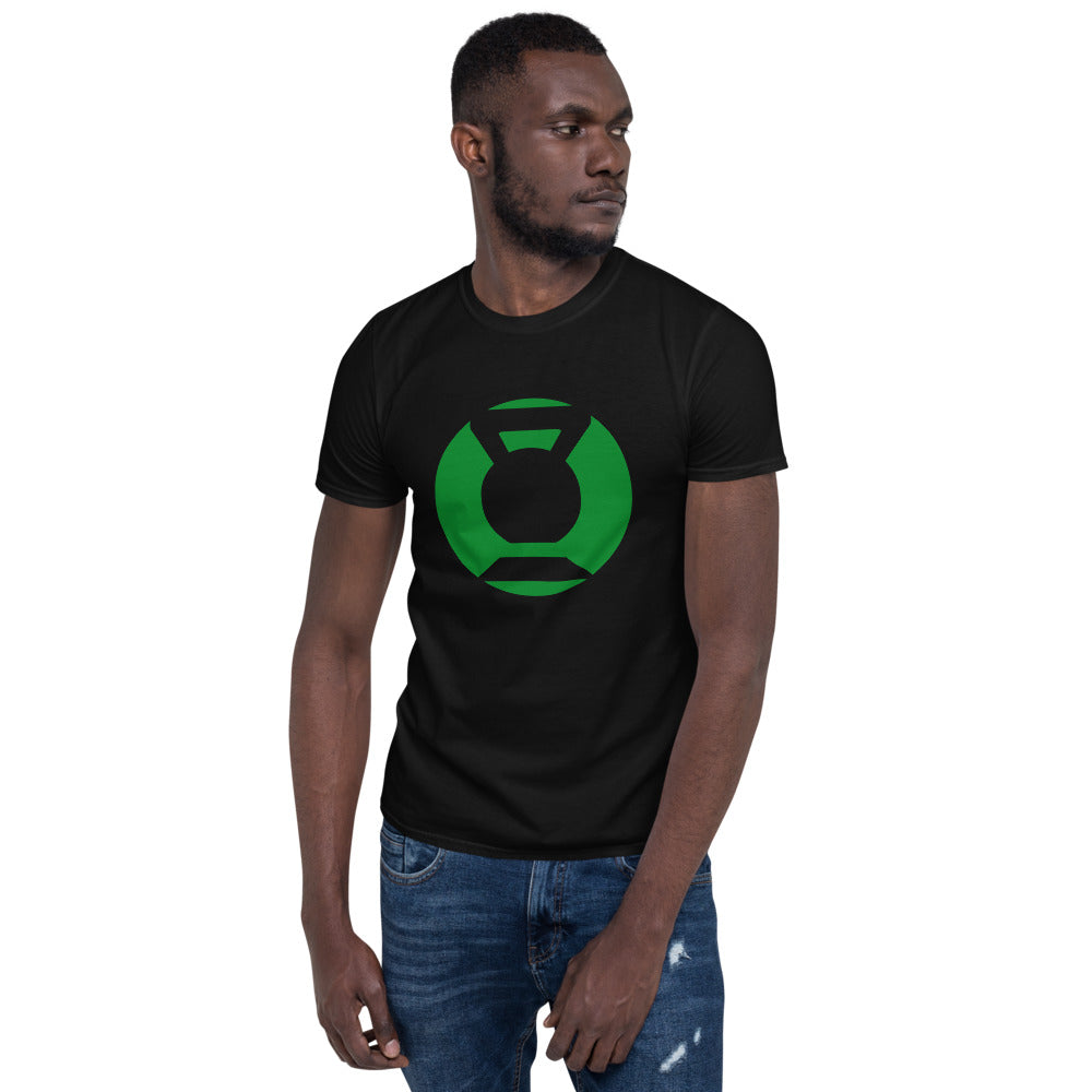 Green Kettlebell Short-Sleeve T-Shirt