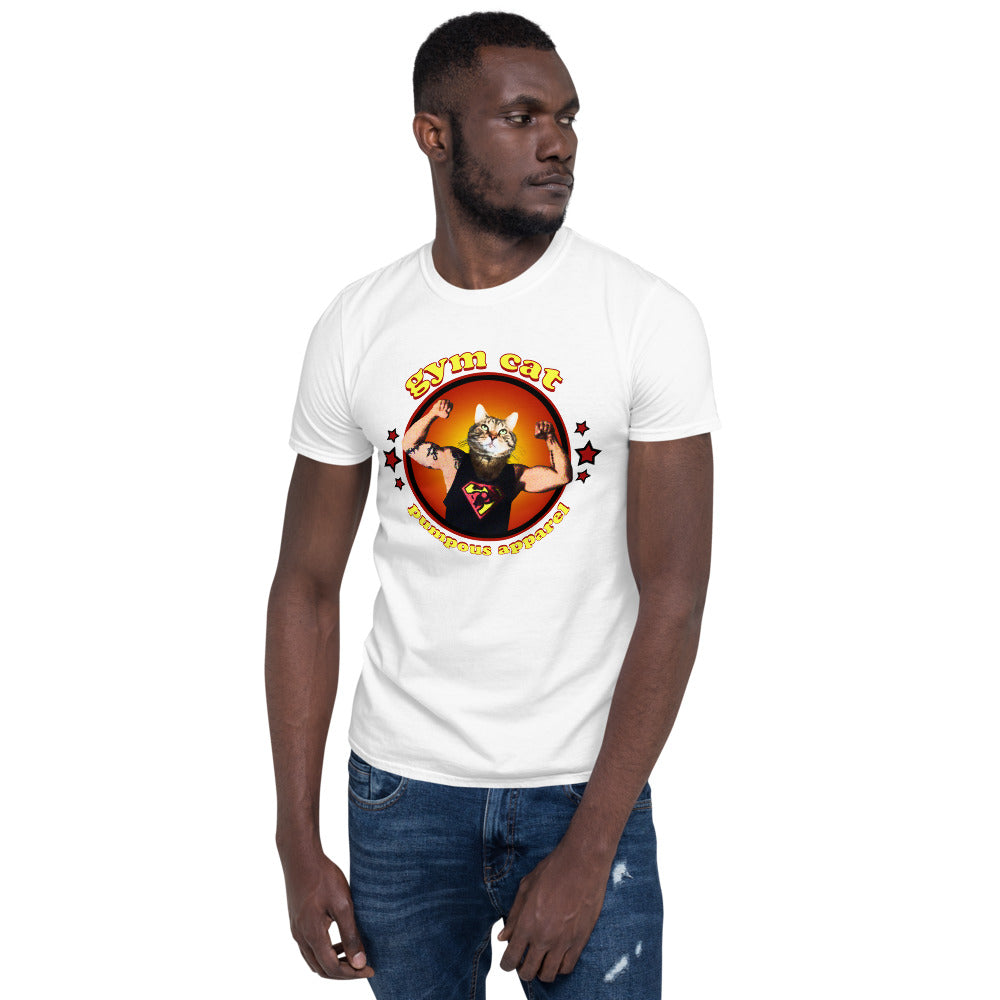 Gym Cat Short-Sleeve T-Shirt