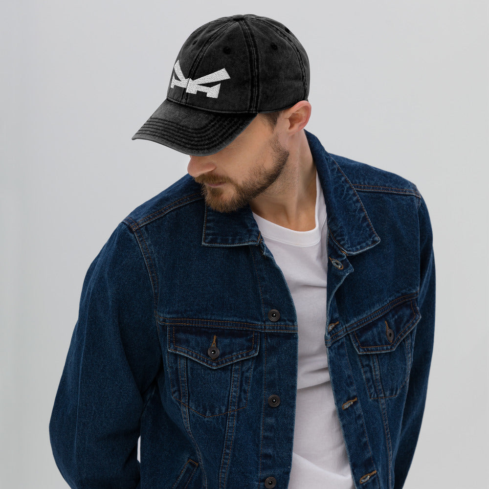 Pumpous Logo Vintage Cotton Twill Cap