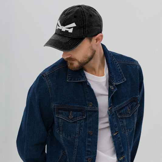 Pumpous Logo Vintage Cotton Twill Cap