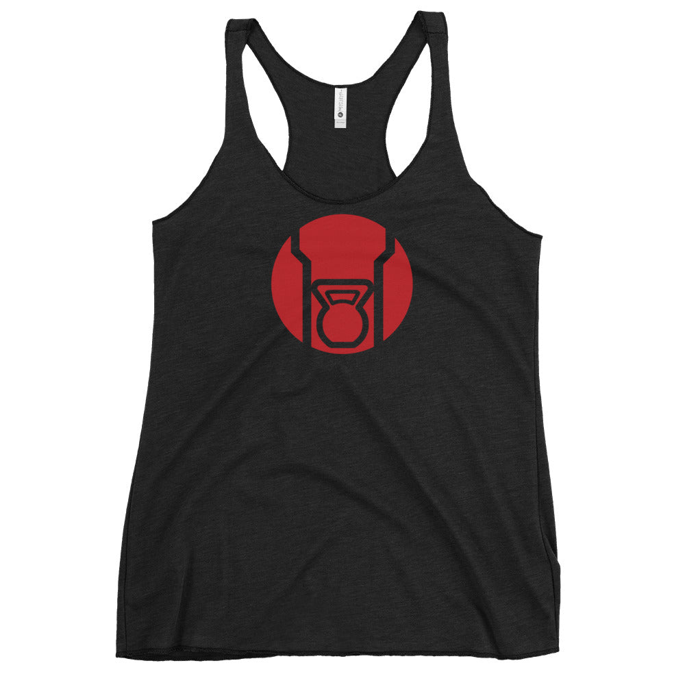 Red Kettlebell Tank Top for Women