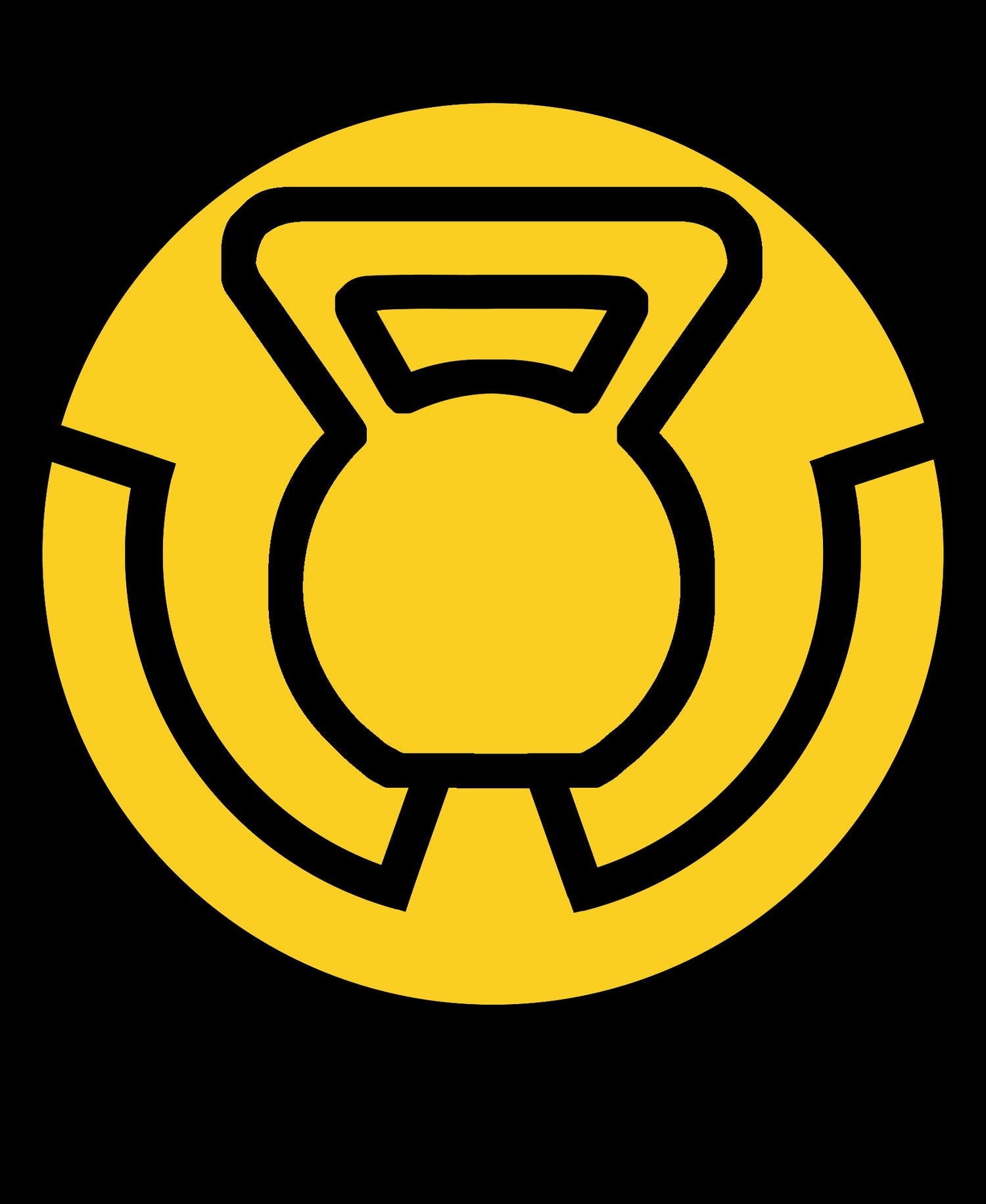 Yellow Kettlebell
