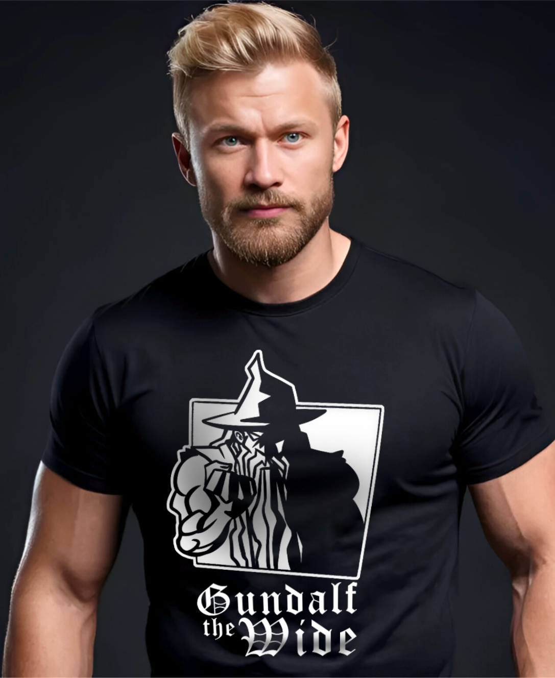 Gundalf the Wide T-Shirt for Men