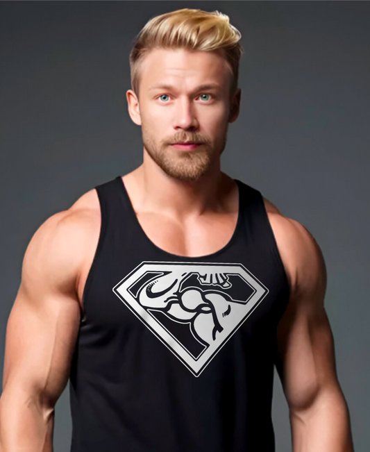 Guns of Steel: The Return of Superpump Tank Top for Men