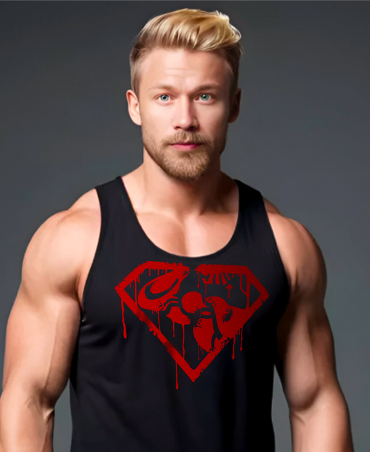 Guns of Steel: The Death of Superpump Tank Top for Men