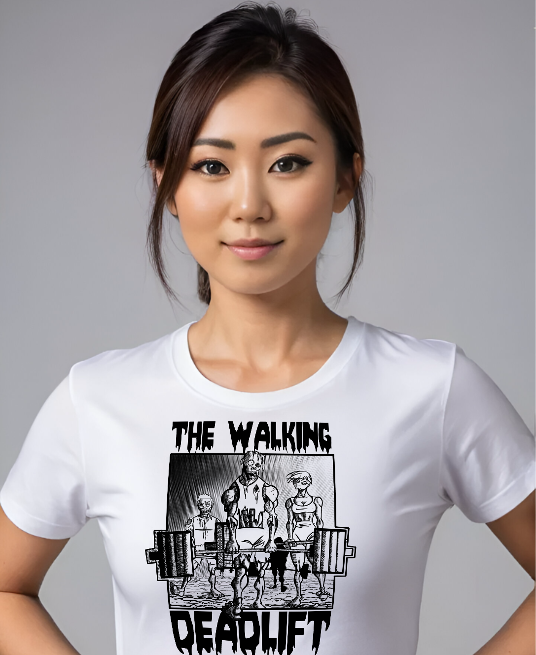 T-shirt "The Walking Deadlift" pour dames