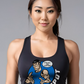 Tank top racerback "Mr. Spot" pour dames