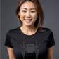 Spider-Pump Noir T-shirt for Women