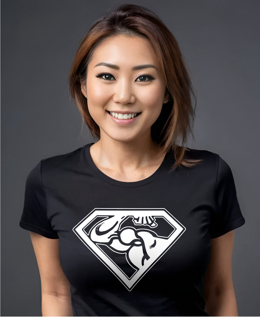 Guns of Steel: The Return of Superpump T-shirt for Women