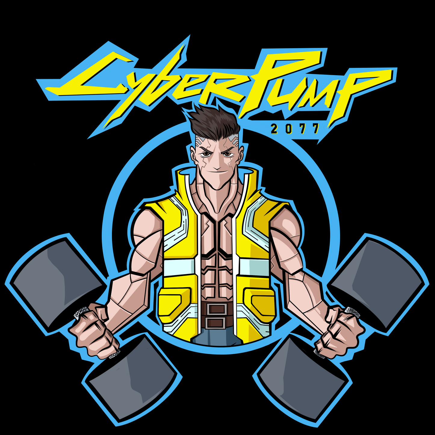 Cyberpump 2077 - T-Shirt For Men