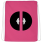 Deadpump on Pink String Bag