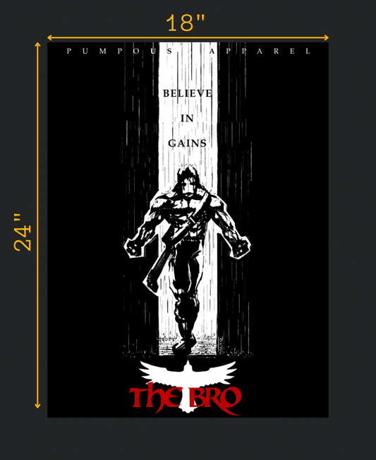 The Bro 18x24 Print