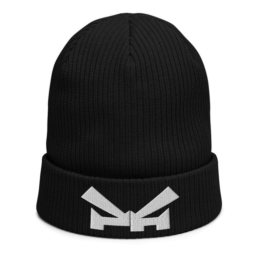 Pumpous Logo Organic ribbed beanie