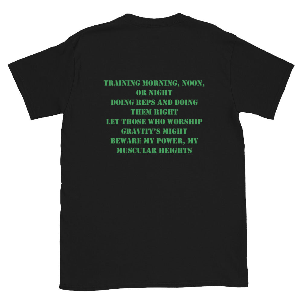 Green Kettlebell Short-Sleeve T-Shirt