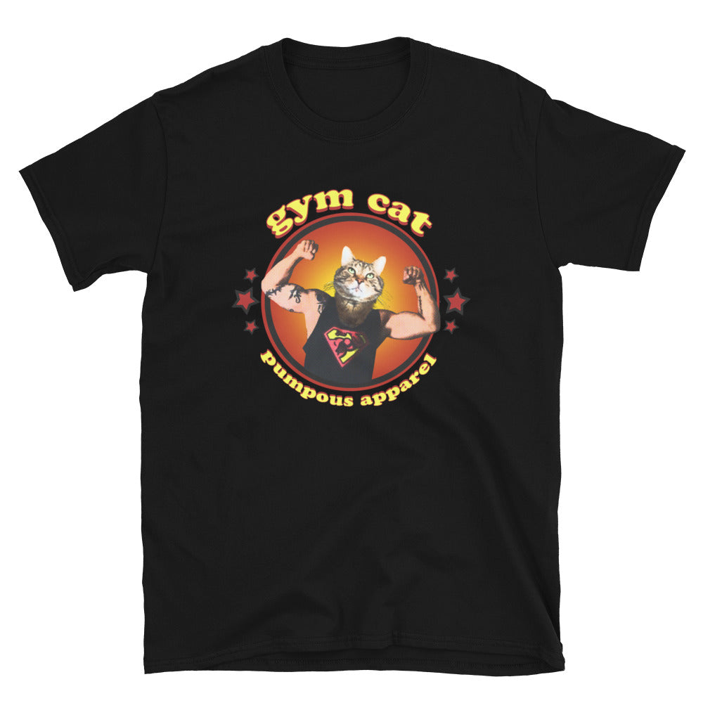 Gym Cat Short-Sleeve T-Shirt
