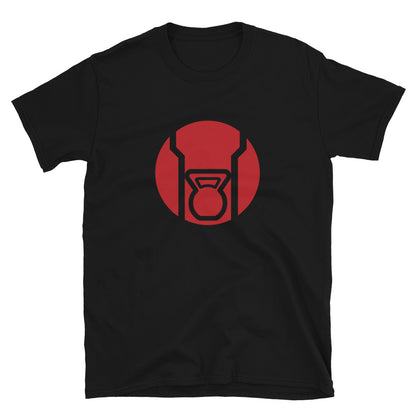 Red Kettlebell Short-Sleeve T-Shirt